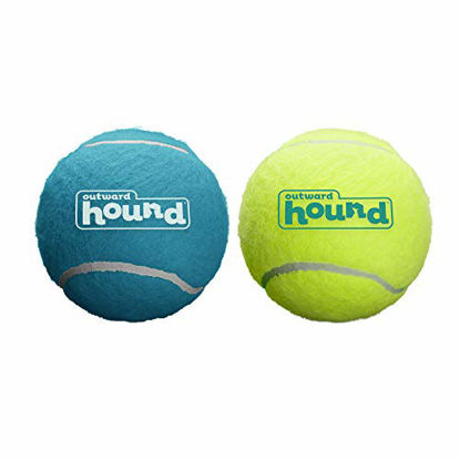 Picture of Outward Hound Squeaker Ballz Fetch Dog Toy, Large - 2 Pack