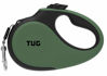 Picture of TUG 360° Tangle-Free Retractable Dog Leash with Anti-Slip Handle | 16 ft Strong Nylon Tape | One-Handed Brake, Pause, Lock (Small, Green)