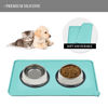 Picture of Reopet Silicone Dog Cat Bowl Mat Non-Stick Food Pad Water Cushion Waterproof - Multiple Colors, Sizes & Purposes