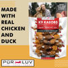 Picture of Pur Luv K9 Kabob Real Chicken and Duck Dog Treats, Flavor, Made with Chicken, Duck, Beef, Healthy, Easily Digestible, Long Lasting, High Protein , 12 oz