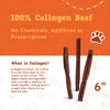 Picture of Jack&Pup 6" Beef Collagen Sticks for Dogs, Rawhide Free Dog Chews Long Lasting Collagen Chews for Dogs Healthy Dog Treats for Medium Dogs Joint Support for Dogs | Bully Stick Alternative (10 Pack)