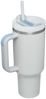 Picture of Stanley Quencher H2.0 FlowState Stainless Steel Vacuum Insulated Tumbler with Lid and Straw for Water, Iced Tea or Coffee, Smoothie and More, Fog, 40 oz