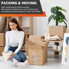 Picture of Packing Paper Sheets for Moving Supplies, Newsprint Paper Sheets for Moving Boxes Packing Boxes for Moving, Shipping Supplies, Dishes Glassware Packaging Wrapping Paper 1.5 lbs, 52 Sheets, 15" x 26"