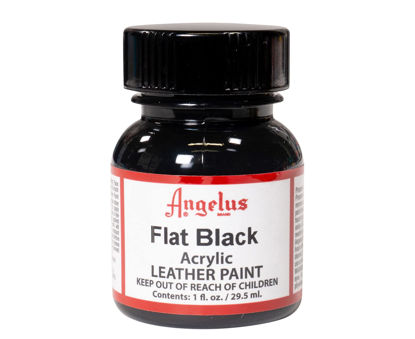 Picture of Angelus Acrylic Leather Paint Flat Black 1oz