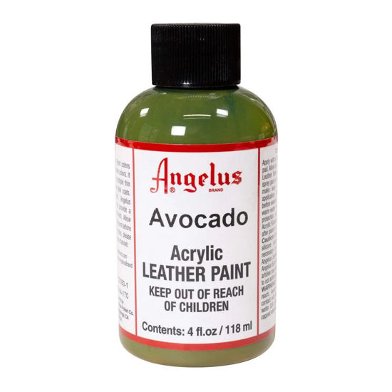 Picture of Angelus Acrylic Leather Paint, 4 Fl Oz (Pack of 1), Avocado