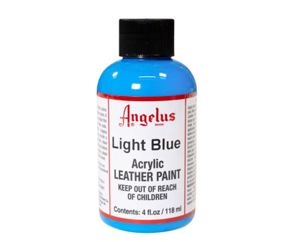 Picture of Angelus Acrylic Leather Paint Light Blue 4oz