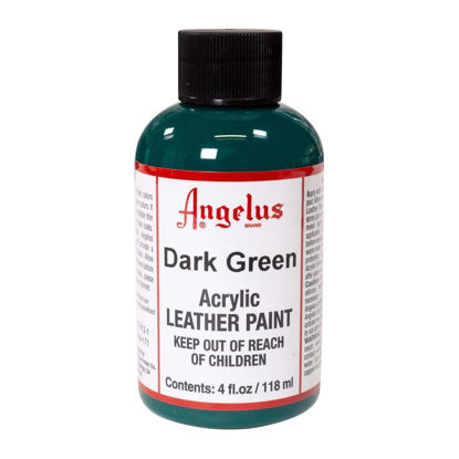 Picture of Angelus Acrylic Leather Paint, 4 oz, Dark Green