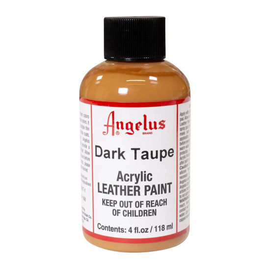 Picture of Angelus Acrylic Leather Paint, 4 Fl Oz (Pack of 1), Dark Taupe