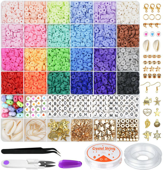 PAXCOO 488Pcs String Bracelet Making Kit, Friendship Bracelet String Kit  with 50 Skeins Embroidery Floss Cross Stitch Thread, 400Pcs Friendship  Bracelet Beads, 37Pcs Embroidery Tools and Storage Box : Amazon.in: Home &