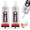 Picture of B-7000 Super Adhesive Glue, Industrial Strength B7000 Glues Paste for Rhinestones Crafts, Clothes Shoes, Fabric, Jewelry Making, Cell Phones, Tablet, Wood, Rubber, Leather (2x50 ml/2.1 oz)