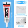 Picture of B-7000 Super Adhesive Glue, Industrial Strength B7000 Glues Paste for Rhinestones Crafts, Clothes Shoes, Fabric, Jewelry Making, Cell Phones, Tablet, Wood, Rubber, Leather (2x50 ml/2.1 oz)