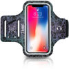 Picture of TRIBE Water Resistant Cell Phone Armband Case Running Holder for iPhone Pro Max Plus Mini SE (13/12/11/X/XS/XR/8/7/6/5) Galaxy S Ultra Plus Edge Note (21/20/10/9/8/7/6/5) Adjustable Strap & Key Pocket