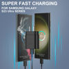 Picture of Super Fast Charger Type C, 25W USB C Wall Charger Fast Charging for Samsung Galaxy S23 Ultra/S23/S23+/S22/S22 Ultra/S22+/S21 Ultra/S20 Ultra/Note 20/Note 10/Z Fold 3 with 10FT C Charger Cable 2pack