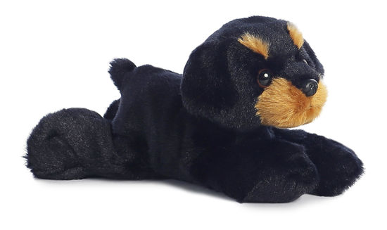 Picture of Aurora® Adorable Mini Flopsie™ Raina™ Stuffed Animal - Playful Ease - Timeless Companions - Black 8 Inches