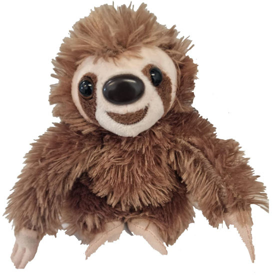 Picture of Wild Republic Sloth Plush, Stuffed Animal, Plush Toy, Gifts for Kids, Hug’Ems 7"