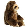 Picture of Aurora® Adorable Miyoni® Three-Toed Sloth Stuffed Animal - Lifelike Detail - Cherished Companionship - Brown 14.5 Inches