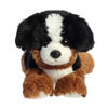 Picture of Aurora® Adorable Mini Flopsie™ Bernie Mountain Dog™ Stuffed Animal - Playful Ease - Timeless Companions - Black 8 Inches