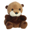 Picture of Aurora® Adorable Palm Pals™ Selena Sea Otter™ Stuffed Animal - Pocket-Sized Fun - On-The-Go Play - Brown 5 Inches