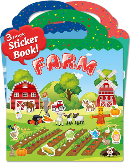 Reusable Sticker Book