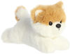 Picture of Aurora® Adorable Mini Flopsie™ Pom The Pup™ Stuffed Animal - Playful Ease - Timeless Companions - White 8 Inches