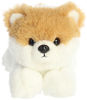 Picture of Aurora® Adorable Mini Flopsie™ Pom The Pup™ Stuffed Animal - Playful Ease - Timeless Companions - White 8 Inches