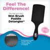 Picture of Wet Brush Paddle Detangler Hair Brush, Black - Wet Or Dry Comb For Women, Men & Kids - Removes Knots And Tangles, Best For Natural, Straight, Thick And Curly Hair - Pain Free For All Hair Types