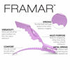 Picture of FRAMAR Pastel Alligator Hair Clips 10 Pack - Professional Hair Clips For Styling, Hair Styling Salon Plastic Gator Clips