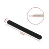 Picture of Nail File 10 PCS Professional Double Sided 100/180 Grit Nail Files Emery Board Black Manicure Pedicure Tool and Nail Buffering Files