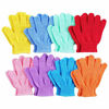 Picture of 16 pcs Exfoliating Shower Gloves,Double Sided Exfoliating Bath Gloves Deep Clean Dead Skin for Spa Massage Beauty Skin Shower Body Scrubber Bathing Accessories.