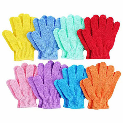 1pc Ombre Exfoliating Bath Glove, Funky Fabric Dead Skin Remover Body  Scrubber