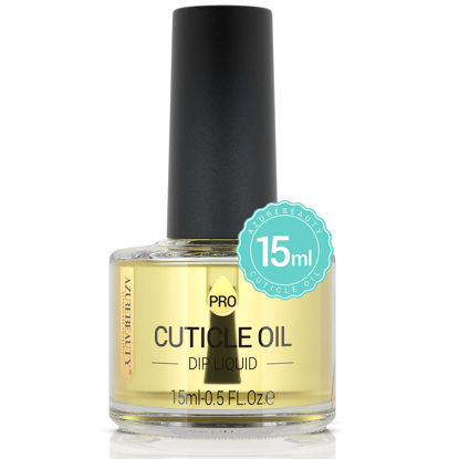 Picture of Cuticle Oil, 15ml Natural Nail Nourishing Oil & Cuticles Care Strengthener Oil with Vitamin E and Keratin - for Repair, Moisturize, and Strengthener for Damaged Nails