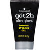 Picture of Got2B Ultra Glued Invincible Styling Gel 2 6oz tubes + 1 Travel 1.25oz tube