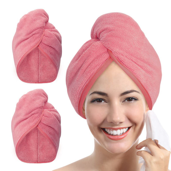 Plopping with microfiber online turban