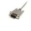 Picture of StarTech.com 6ft Straight Through Serial Cable - DB9 M/F (MXT100) Gray - M/F