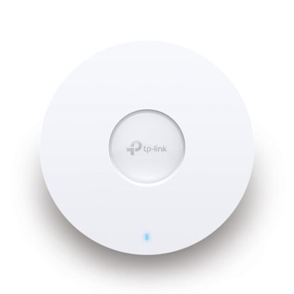 Picture of TP-Link EAP610 Ultra-Slim Wireless Access Point | Omada True Wi-Fi 6 AX1800 | DC Adapter Included | Mesh, Seamless Roaming, WPA3, MU-MIMO | Remote & App Control | PoE+ Powered | Multi Control Options