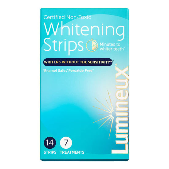 Picture of Lumineux Teeth Whitening Strips 7 Treatments - Enamel Safe - Whitening Without The Sensitivity - Dentist Formulated & Certified Non-Toxic