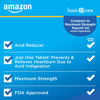 Picture of Amazon Basic Care Maximum Strength Famotidine Tablets 20 mg, Acid Reducer for Heartburn Relief, 400 Count