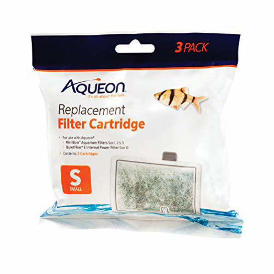 Picture of Aqueon Aquarium Fish Tank Replacement Filter Cartridges Small - 3 pack