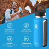 Picture of Hydro Flask Wide Mouth Bottle with Flex Cap Black 64 oz