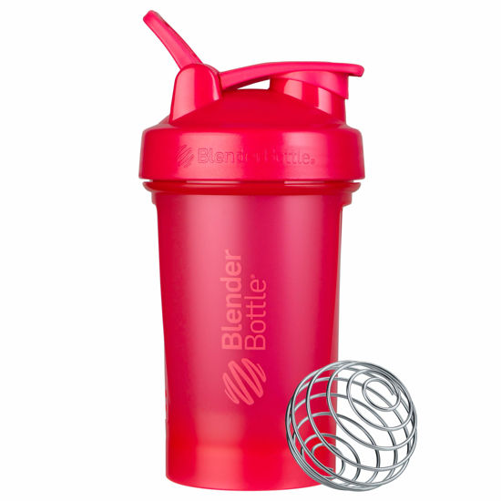 Blender Bottle Classic Shaker with Loop Top, Pink, 20 oz