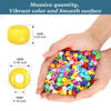 Picture of 3000+ pcs Pony Beads, Multi-Colored Bracelet Beads, Beads for Hair Braids, Beads for Crafts, Plastic Beads, Hair Beads for Braids (Large Pack, Classic)…