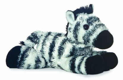 Picture of Aurora® Adorable Mini Flopsie™ Zany™ Stuffed Animal - Playful Ease - Timeless Companions - White 8 Inches