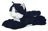 Picture of Aurora® Adorable Mini Flopsie™ Maynard™ Stuffed Animal - Playful Ease - Timeless Companions - Black 8 Inches