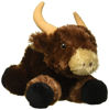 Picture of Aurora® Adorable Mini Flopsie™ Brown Toro Stuffed Animal - Playful Ease - Timeless Companions - Brown 8 Inches