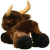 Picture of Aurora® Adorable Mini Flopsie™ Brown Toro Stuffed Animal - Playful Ease - Timeless Companions - Brown 8 Inches