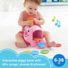 Picture of Fisher-Price Laugh & Learn Baby Learning Toy Smart Stages Piggy Bank with Songs Sounds and Phrases for Infant to Toddler Play (Amazon Exclusive)