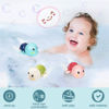 Picture of SEPHIX Bath Toys for Toddlers 1-3, Cute Swimming Turtle Bath Toys for 1 2 Year Old Boy Girl Gifts, Water Pool Toys for Baby Toddler Toys Age 1-4, Wind-up Infant Bathtub Toys, 3 Pack