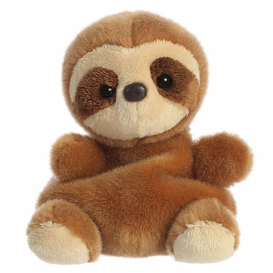 Picture of Aurora® Adorable Palm Pals™ Slomo Sloth™ Stuffed Animal - Pocket-Sized Fun - On-The-Go Play - Brown 5 Inches