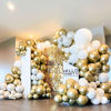Picture of PartyWoo Metallic Gold Balloons, 50 pcs 5 Inch Gold Metallic Balloons, Metallic Balloons for Balloon Garland Party Decorations, Birthday Decorations, Wedding Decorations, Baby Shower Decorations