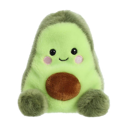 Picture of Aurora® Adorable Palm Pals™ Airy Avocado™ Stuffed Animal - Pocket-Sized Fun - On-The-Go Play - Green 5 Inches